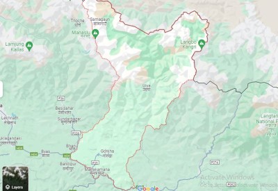 मनास्लु हिमालमा हिमपहिरोः बूढीगण्डकी नदी आसपासका क्षेत्रमा उच्चजोखिम